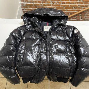 Black Moncler Coat